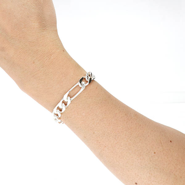 シルバーチェーンブレスレット