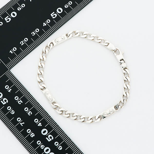 シルバーチェーンブレスレット