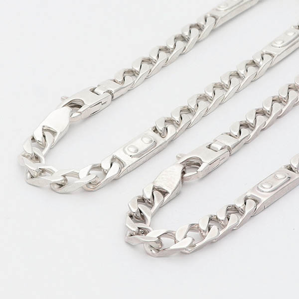 シルバーペアブレスレット