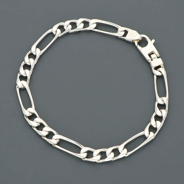 シルバーチェーンブレスレット