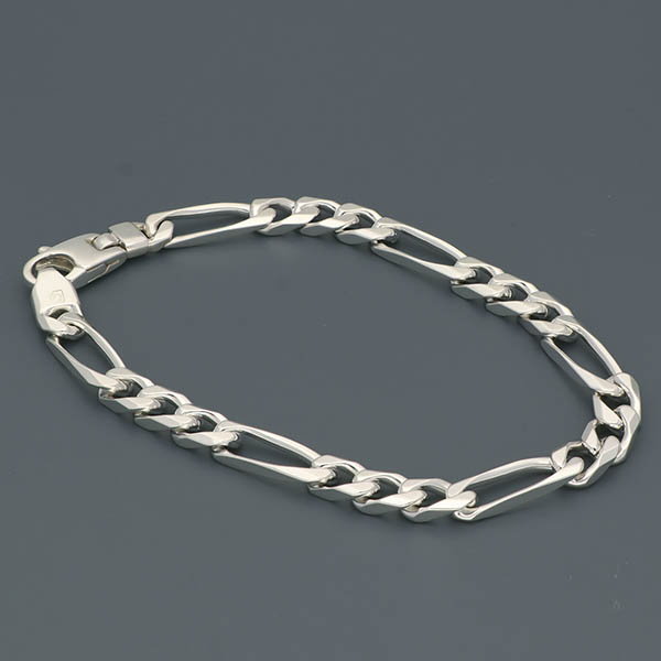 シルバーチェーンブレスレット