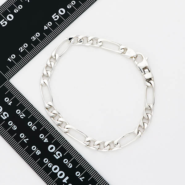 シルバーチェーンブレスレット
