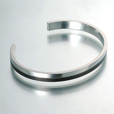 ステンレスペアバングル