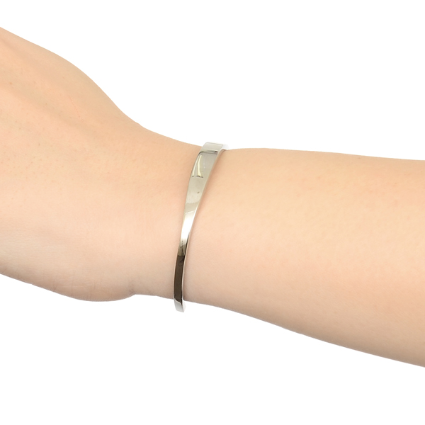 ペアステンレスバングル