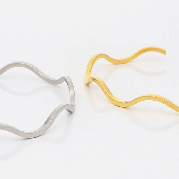 ペアステンレスバングル