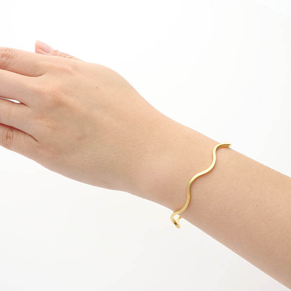 ペアステンレスバングル