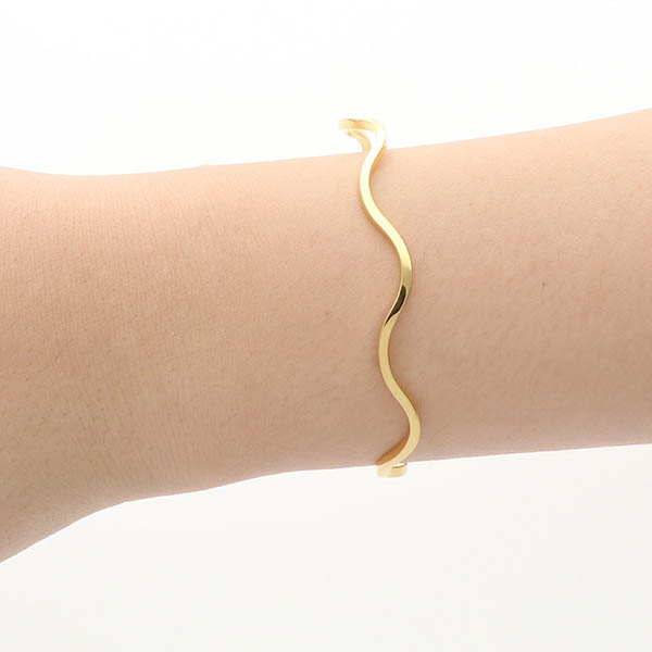 ペアステンレスバングル