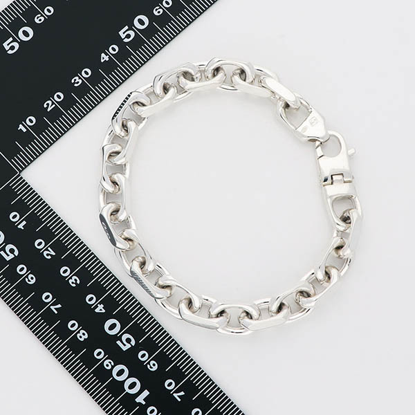 シルバーチェーンブレスレット