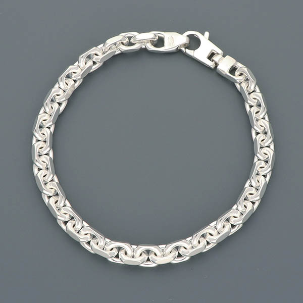 シルバーチェーンブレスレット