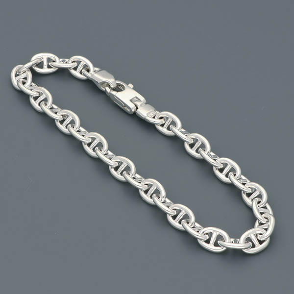 シルバーチェーンブレスレット