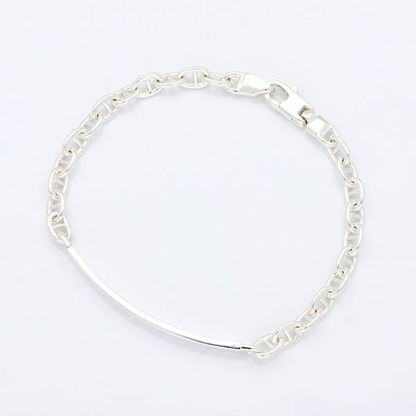 シルバーチェーンブレスレット