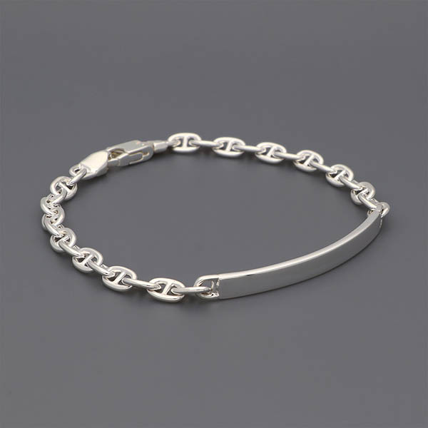 シルバーチェーンブレスレット
