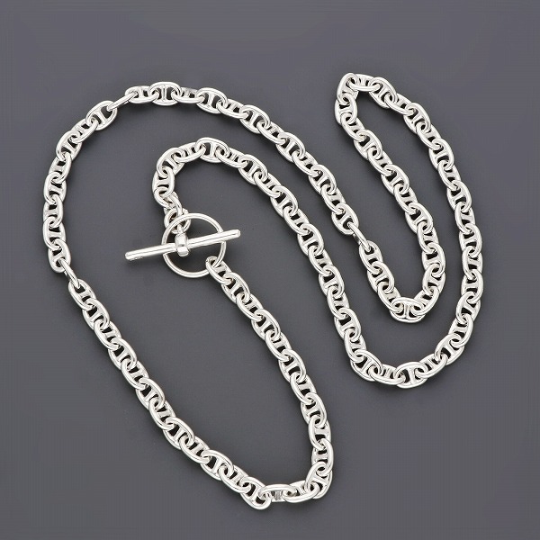 シルバーチェーンネックレス