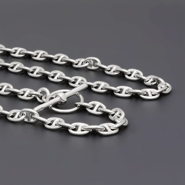 シルバーチェーンネックレス