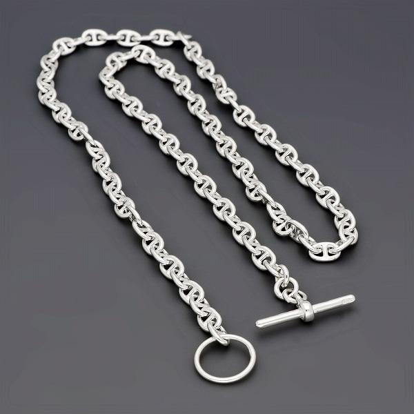 シルバーチェーンネックレス
