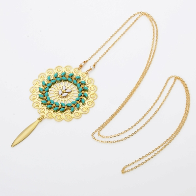 ブラスネックレス