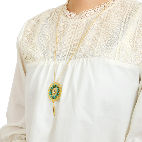 ブラスネックレス