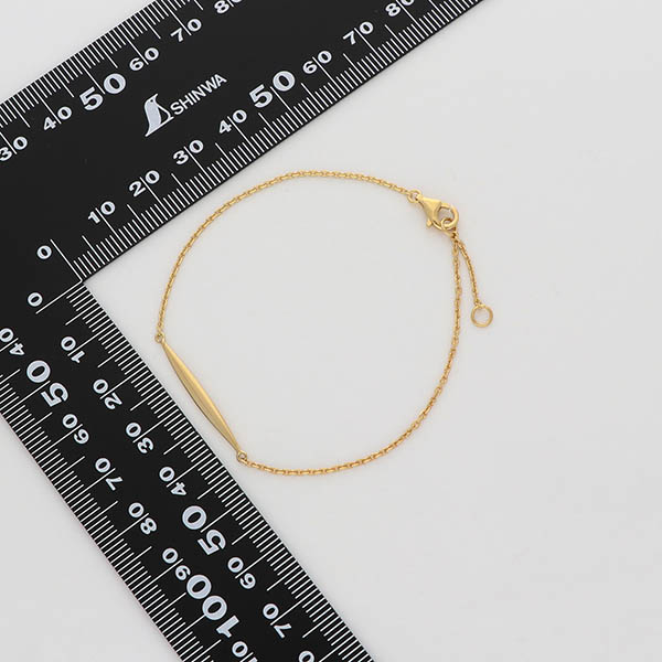 シルバーチェーンブレスレット