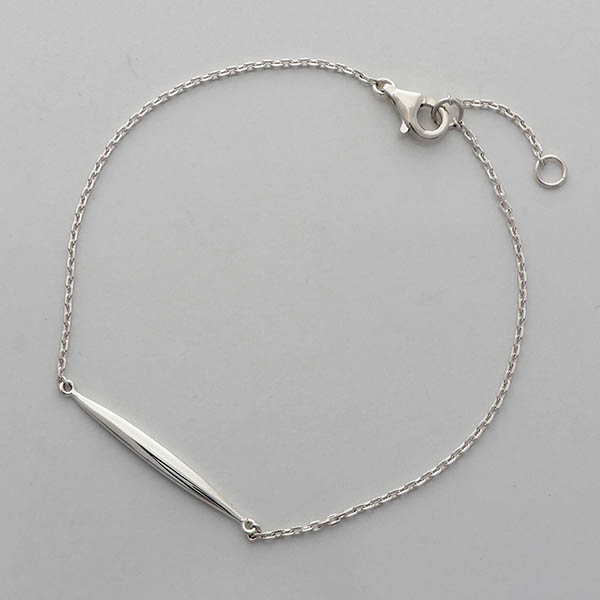 シルバーチェーンブレスレット