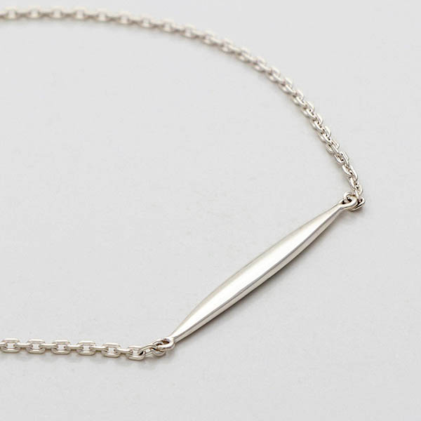 シルバーチェーンブレスレット