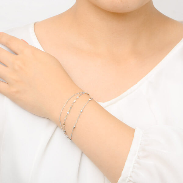 シルバーブレスレット