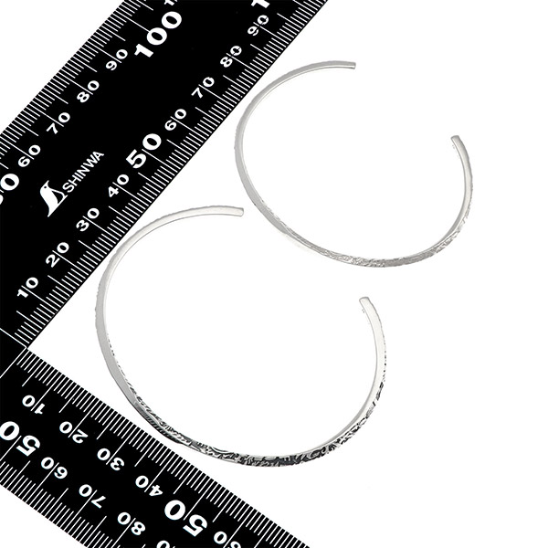 シルバーペアバングル