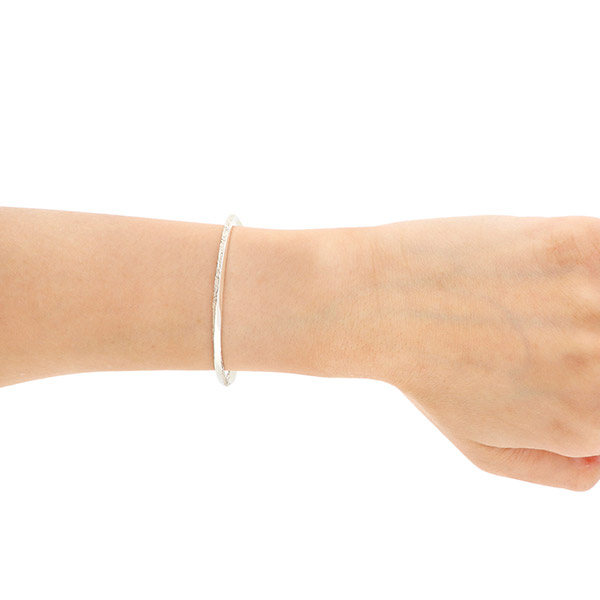 シルバーペアバングル