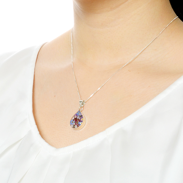 誕生日 プリザーブドフラワー 人気 ペンダント セット