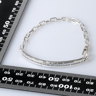 シルバーブレスレット