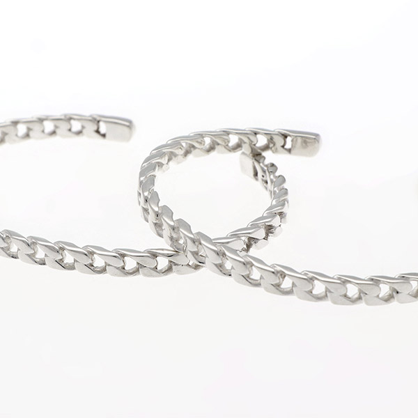 シルバーペアバングル