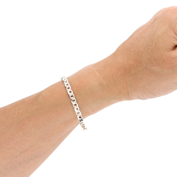 シルバーペアバングル