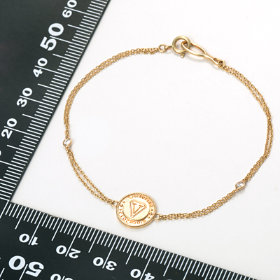 イエローゴールドブレスレット