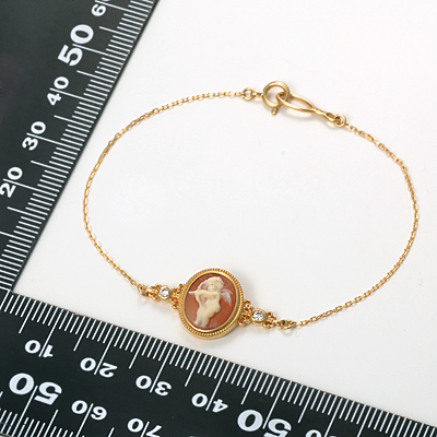 イエローゴールドブレスレット