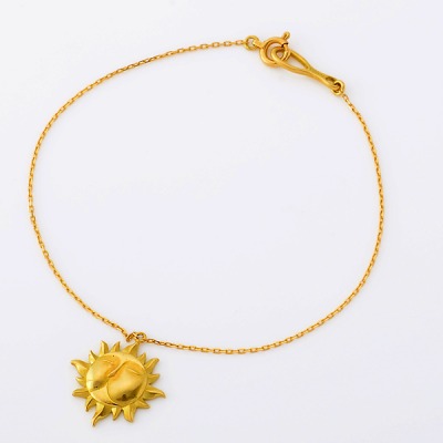 イエローゴールドブレスレット