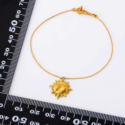 イエローゴールドブレスレット