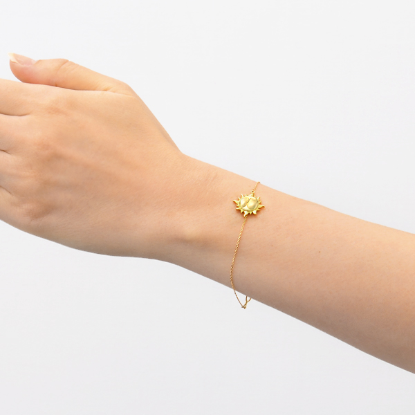 イエローゴールドブレスレット