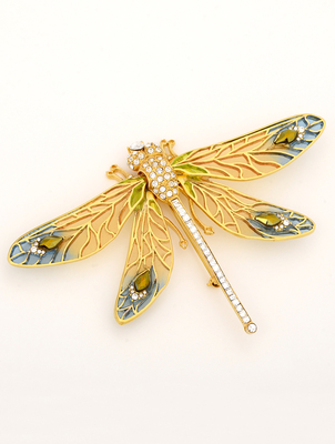 ブラスブローチ