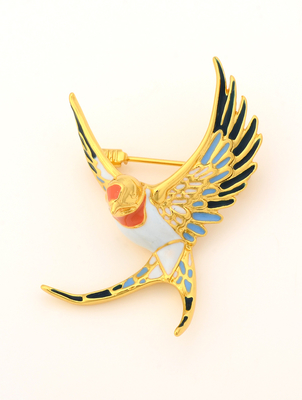 ブラスブローチ