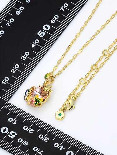 ブラスネックレス