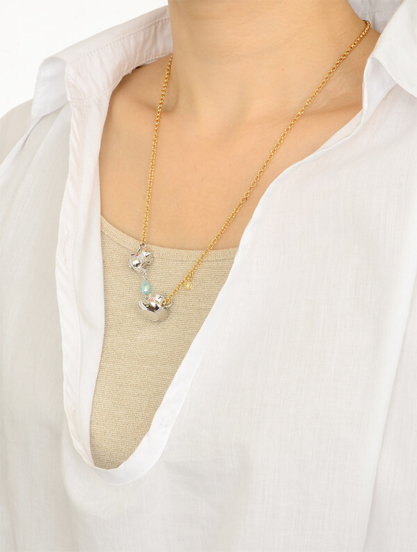 ブラスネックレス