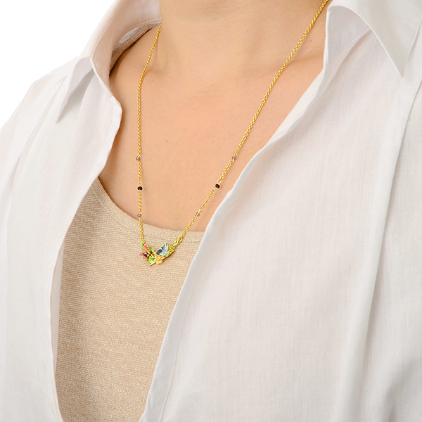 ブラスネックレス