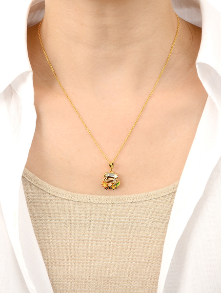 ブラスネックレス