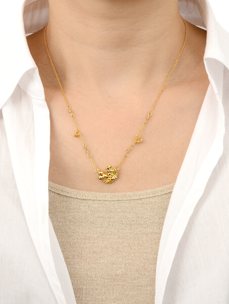 ブラスネックレス