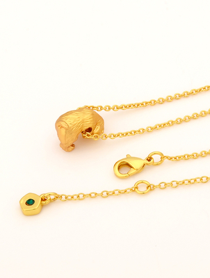 ブラスネックレス