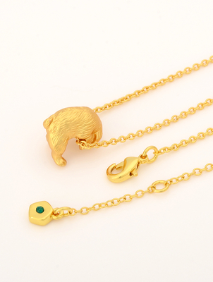 ブラスネックレス