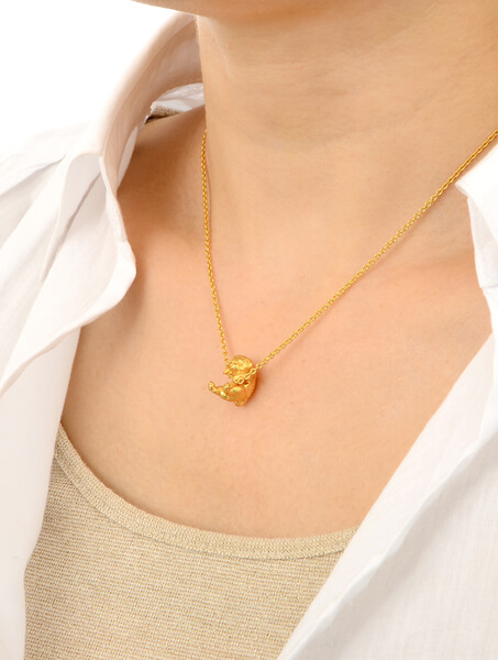 ブラスネックレス