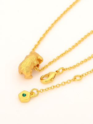 ブラスネックレス