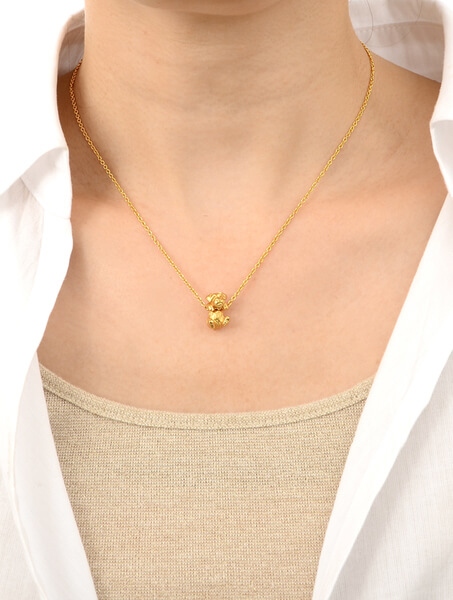 ブラスネックレス