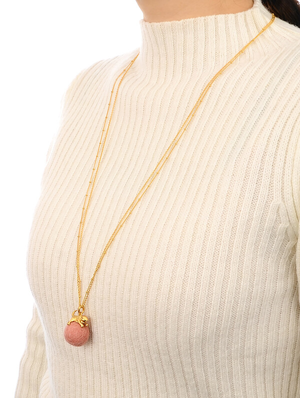 ブラスネックレス