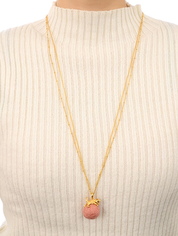 ブラスネックレス